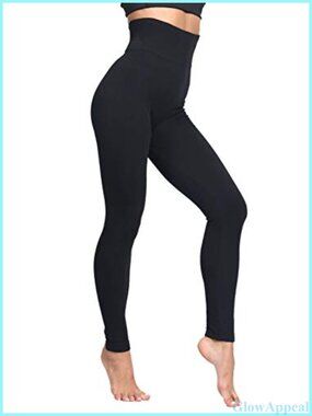 Fleece Lined Leggings Women Thermal High Waisted Warm Winter Pants